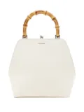 Jil Sander Goji Bamboo Square tote bag - White