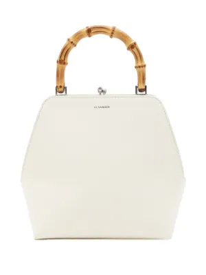 トートバッグ JIL SANDER Ivory Leather Medium Shopping Bag Jil Sander Ivory Leather Medium Shopping Bag | eBay