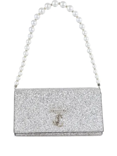 Jimmy Choo logo-plaque shoulder bag 