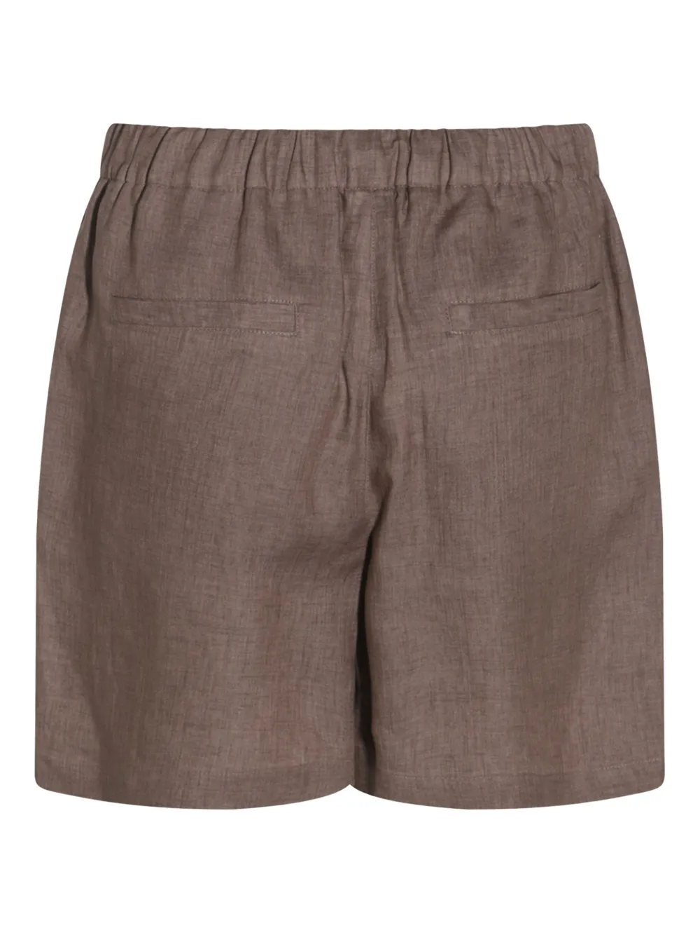 Brunello Cucinelli Linnen shorts - Bruin