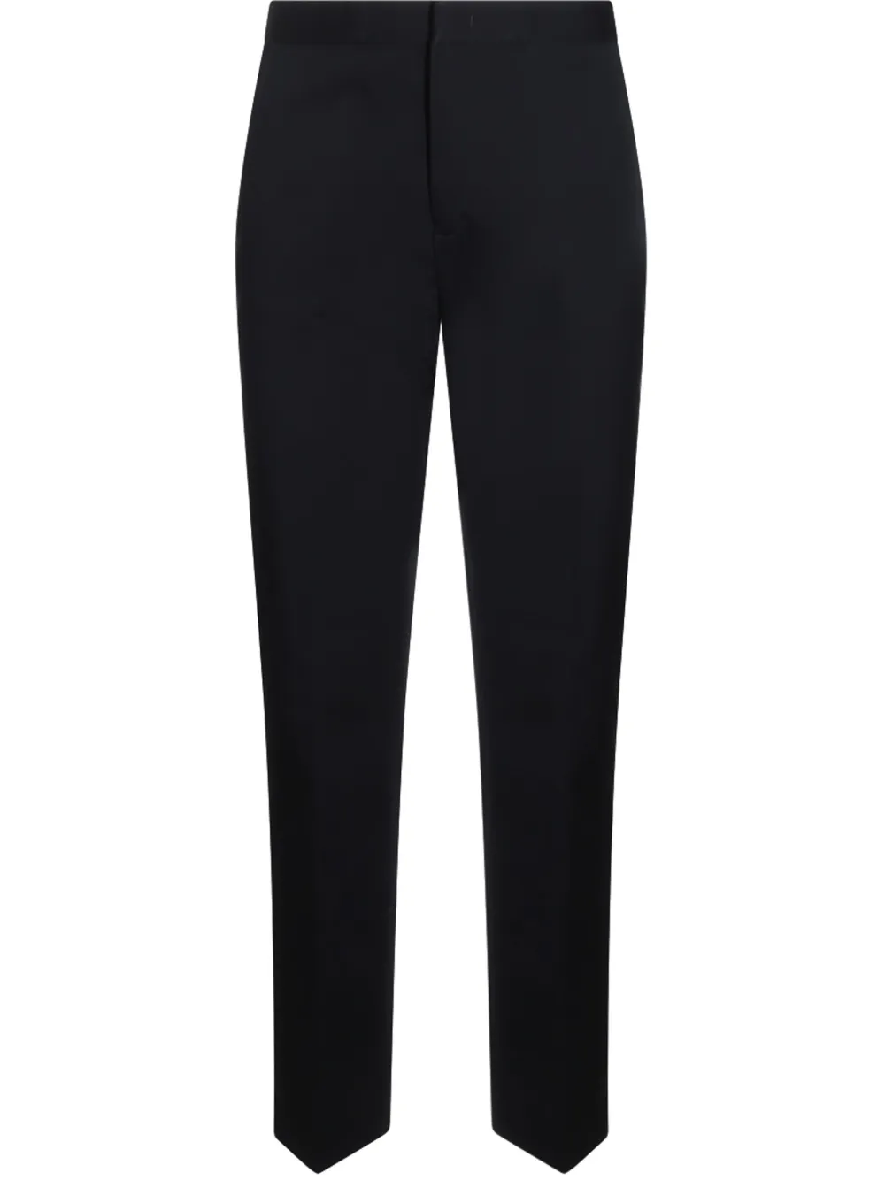 stretch-cotton trousers