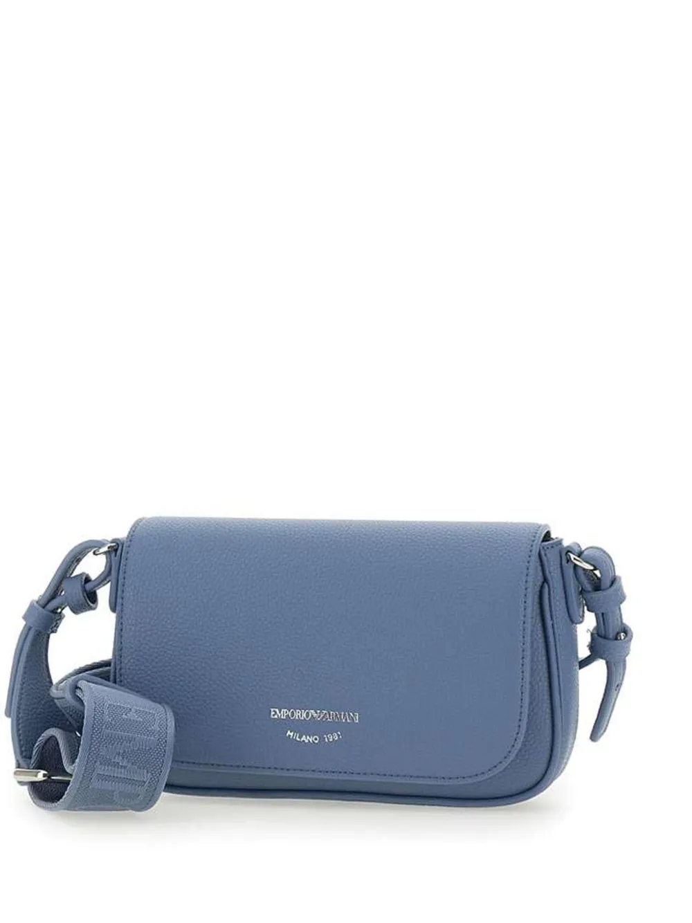 Emporio Armani ロゴ ショルダーバッグ - ブルー Emporio Armani ロゴ ショルダーバッグ - ブルー