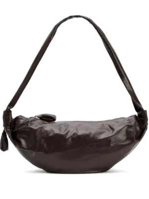 LEMAIRE クロワッサン ショルダーバッグ L | ブラック | FARFETCH JP