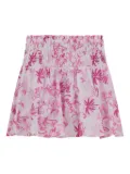 guess kids Palm Tree mini skirt - Pink