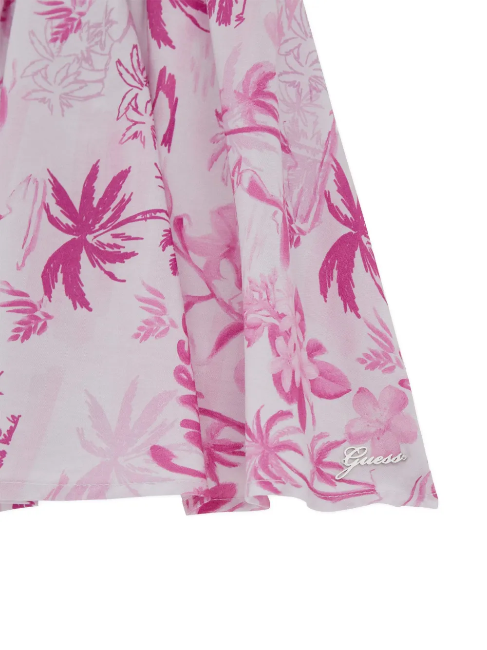 guess kids Palm Tree mini-rok Roze