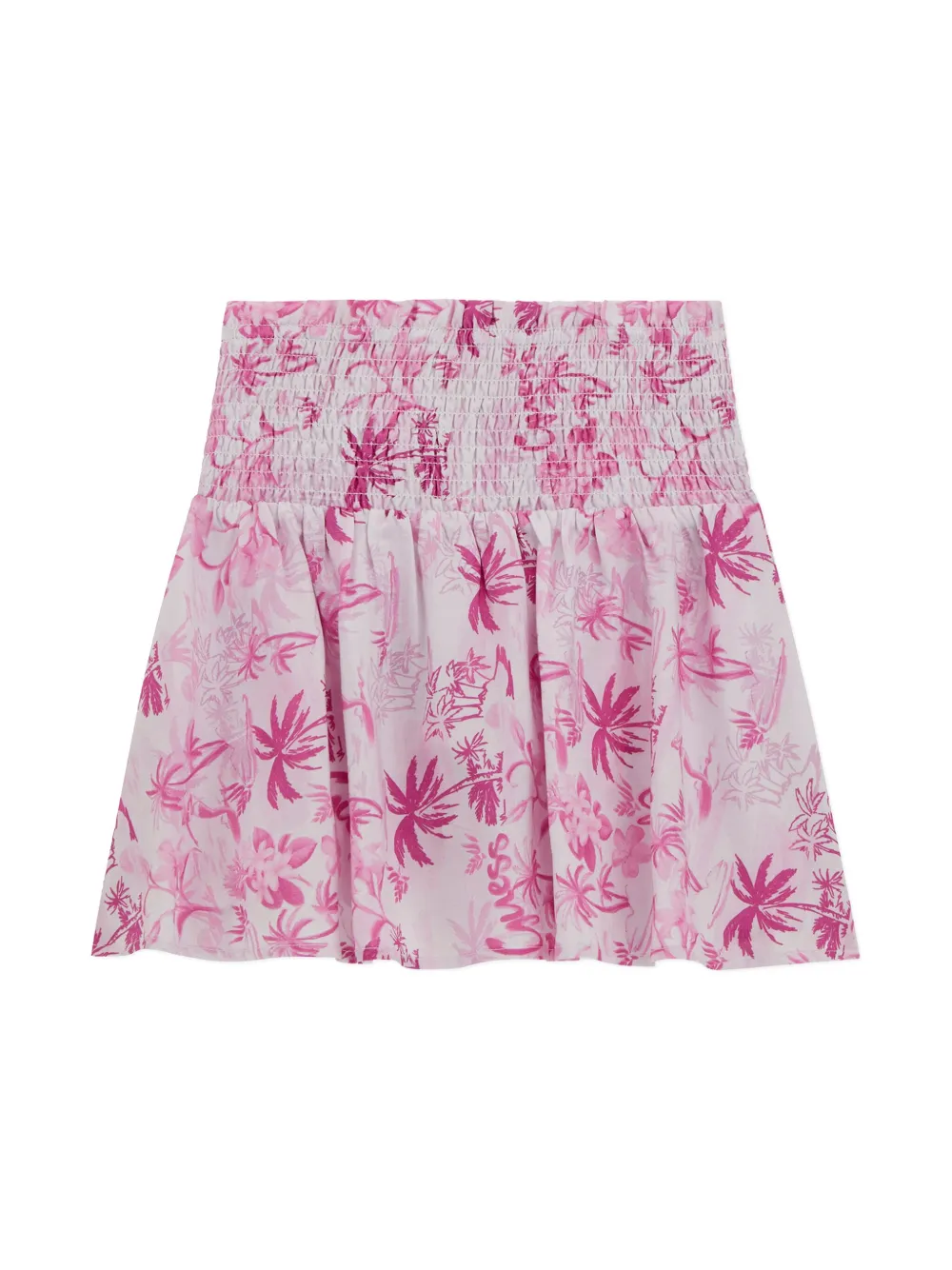 Guess kids Palm Tree mini-rok - Roze