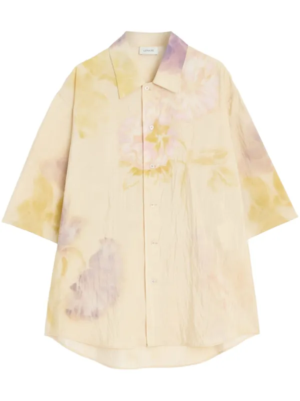 LEMAIRE 21SS 半袖シャツ LEMAIRE Summer Shirt | Yellow | FARFETCH