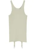 LEMAIRE suspenders tank top - Green