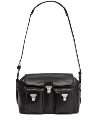 LEMAIRE ブラック ショルダーバッグ LEMAIRE ベルト ショルダーバッグ | ブラウン | FARFETCH JP