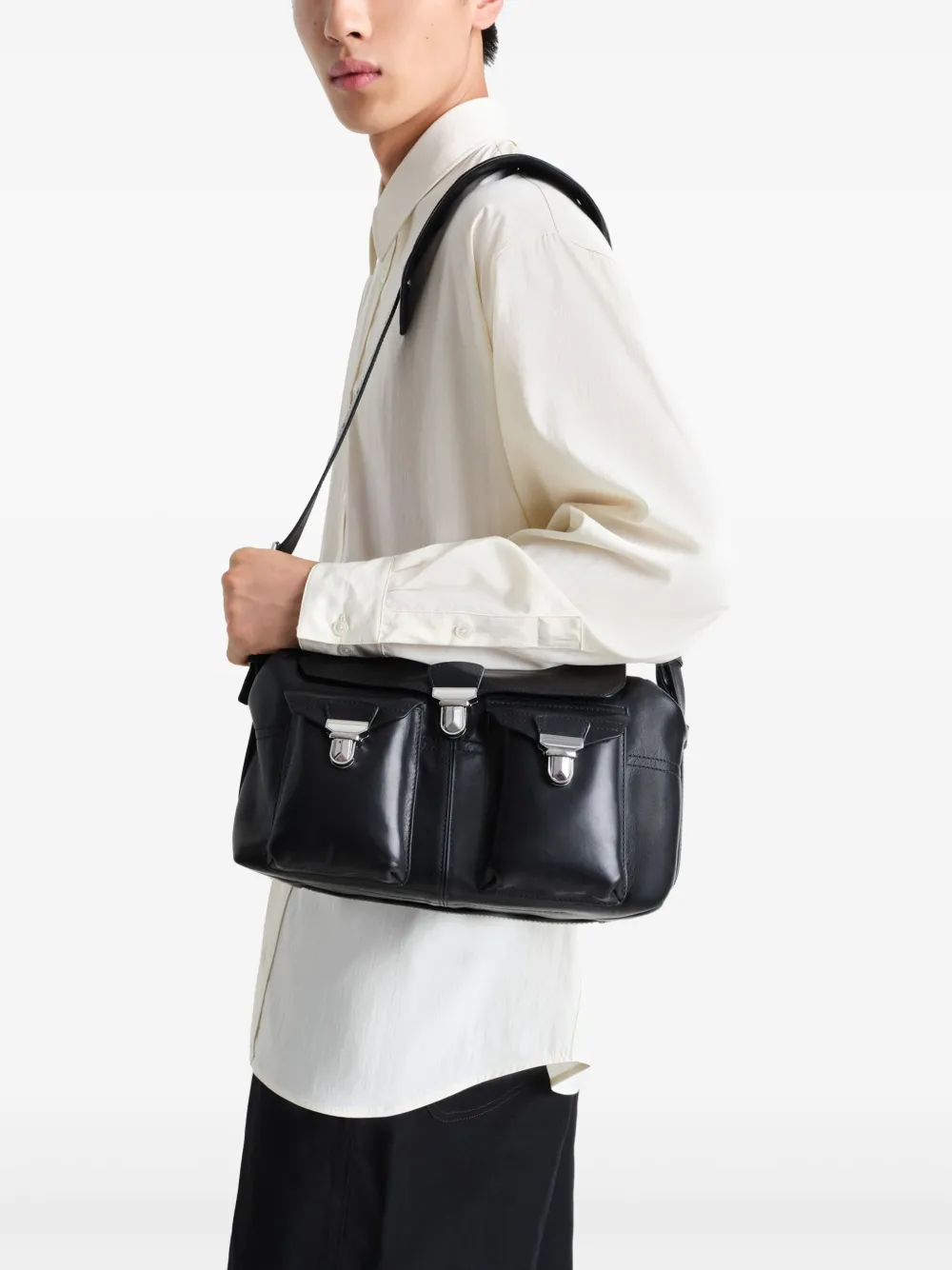 LEMAIRE medium Gear shoulder bag | Men | Image 2