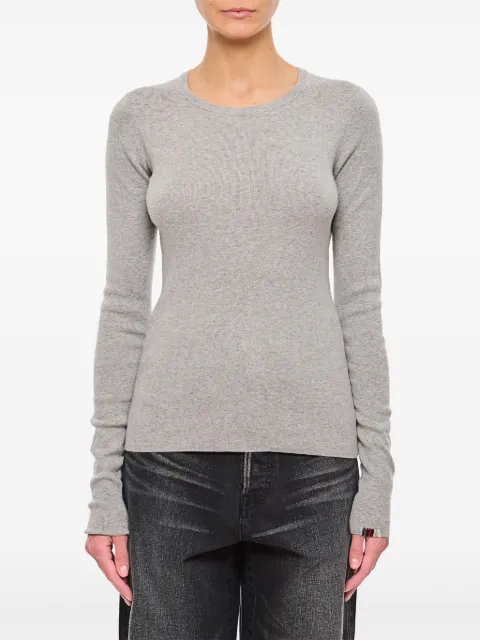 extreme cashmere long-sleeve T-shirt