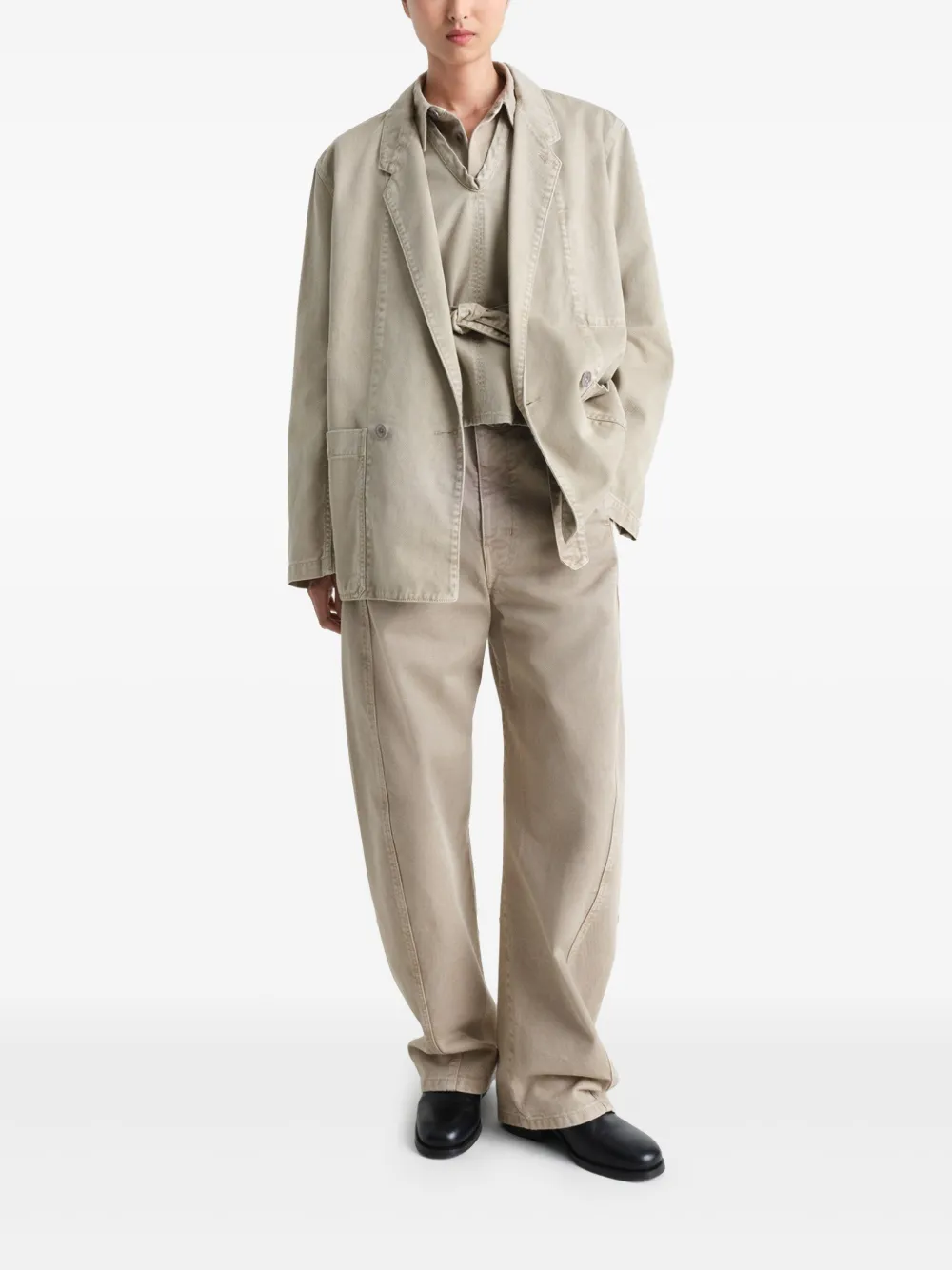 LEMAIRE Workwear blazer - Beige