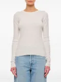 extreme cashmere long-sleeve T-shirt - White