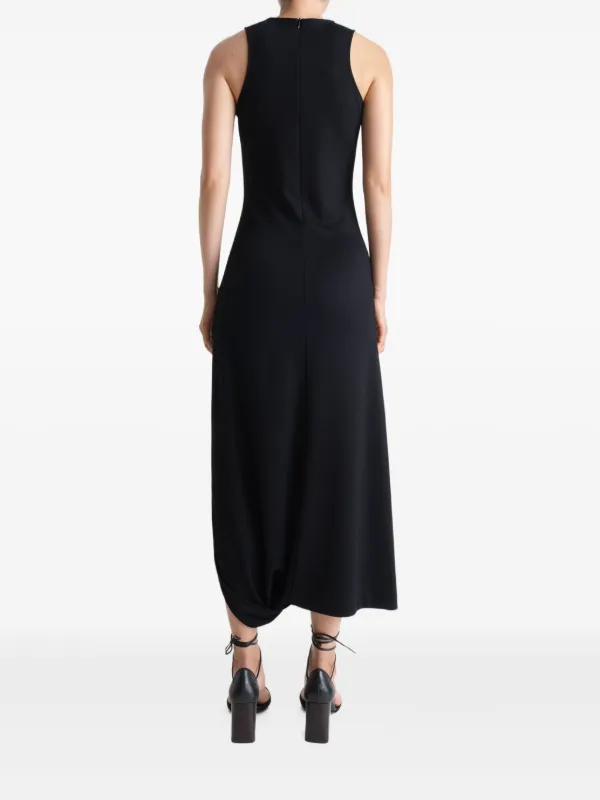 ★LEMAIRE★ツイステッドヘムドレス LEMAIRE ツイストヘム ドレス | ブラック | FARFETCH JP