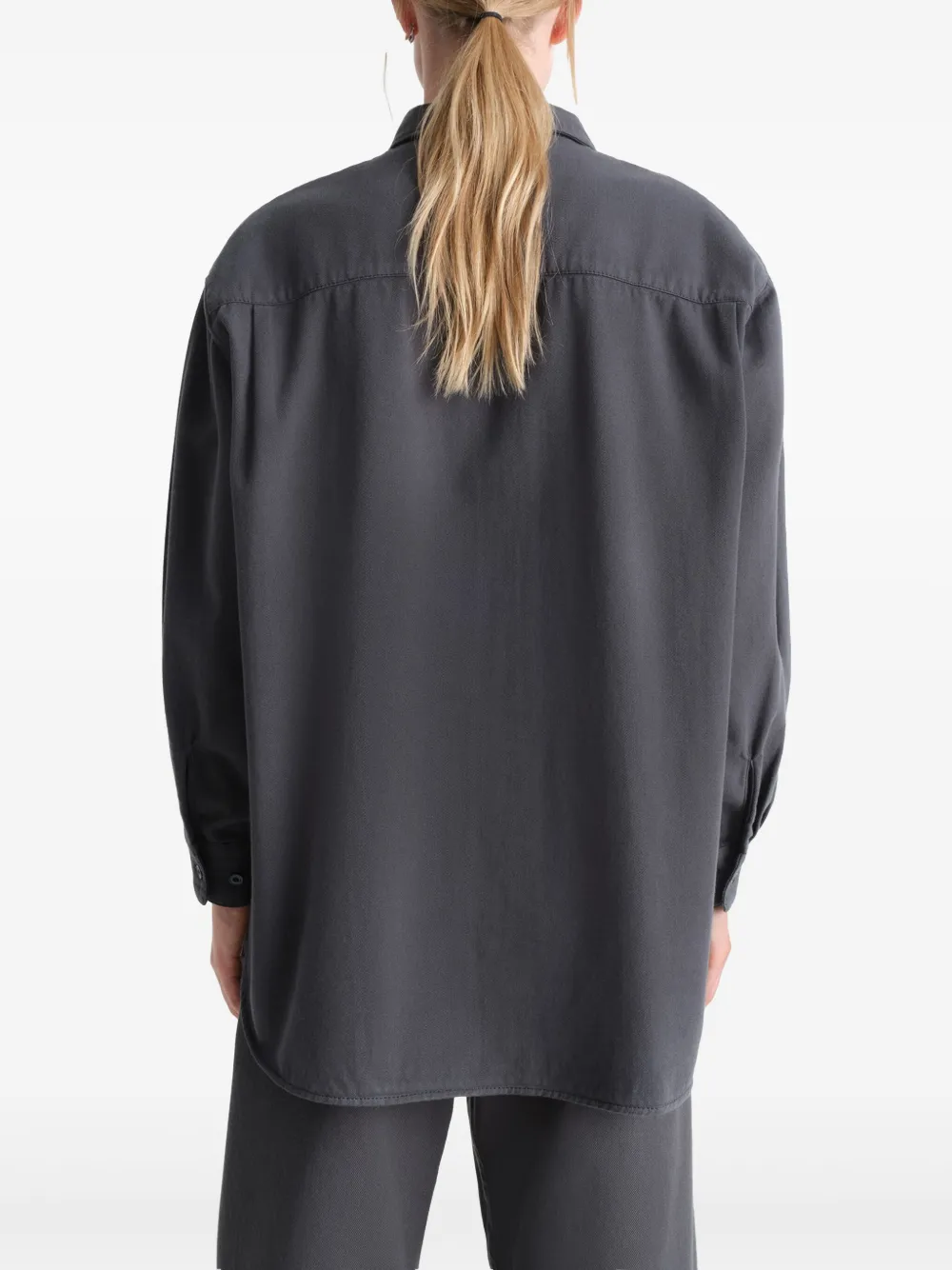 LEMAIRE Ruimvallende blouse Grijs