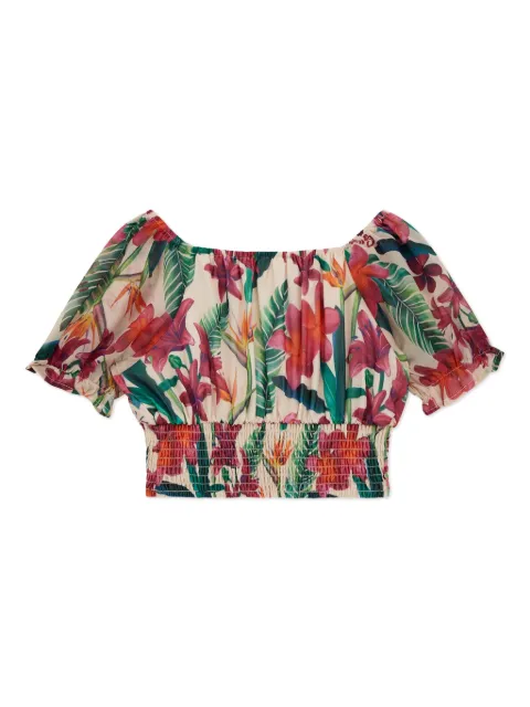 guess kids blusa Chiffon Floral