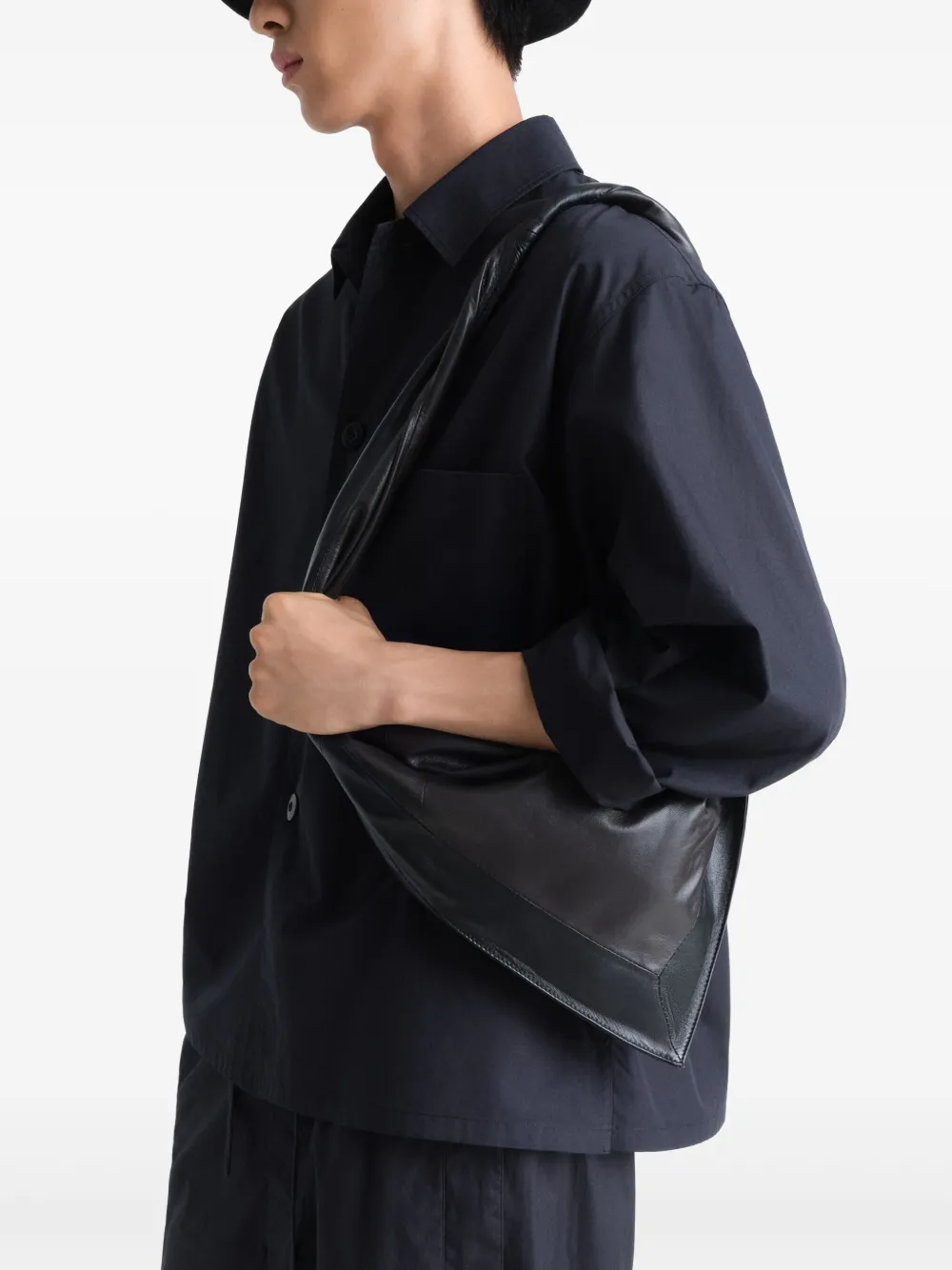 LEMAIRE Scarf schoudertas Zwart