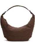 LEMAIRE large Game shoulder bag - Brown