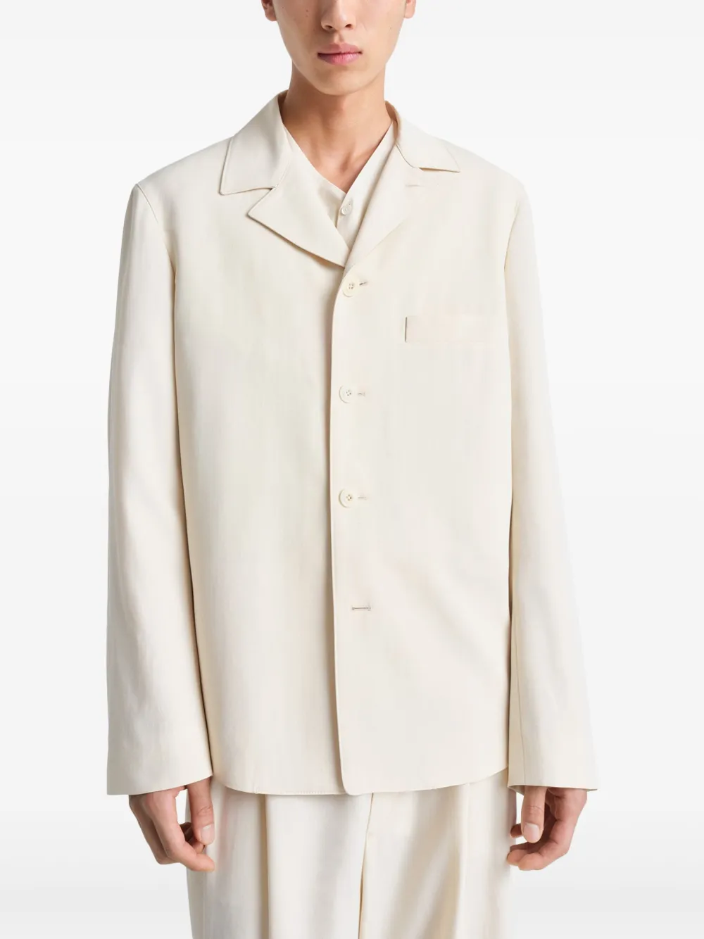 LEMAIRE Formeel shirtjack Beige