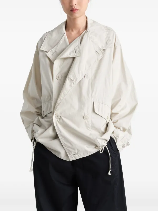 LEMAIRE ダブルフラップ ジャケット | ニュートラル | FARFETCH JP LEMAIRE ダブルフラップ ジャケット | ニュートラル | FARFETCH JP