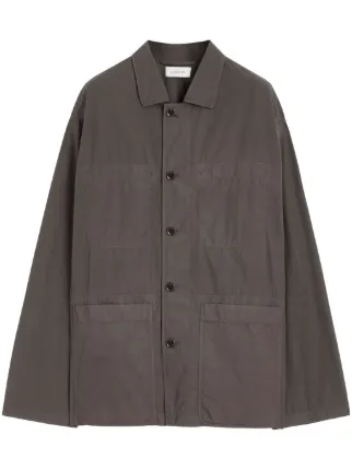 LEMAIRE Workwear シャツジャケット | ブラウン | FARFETCH JP