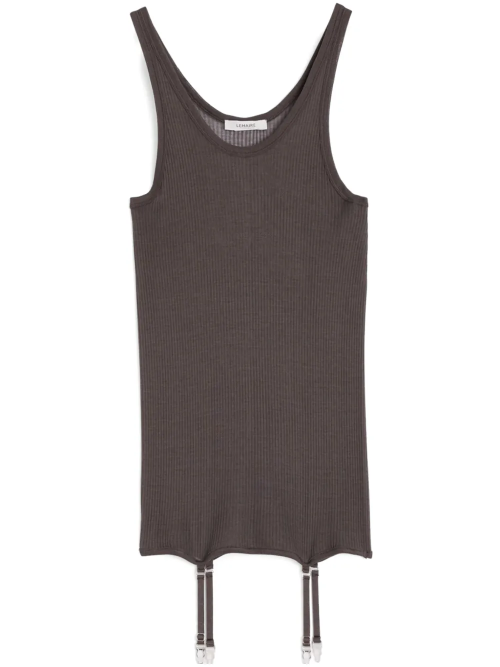 LEMAIRE camiseta con tirantes | marrón | Image 1