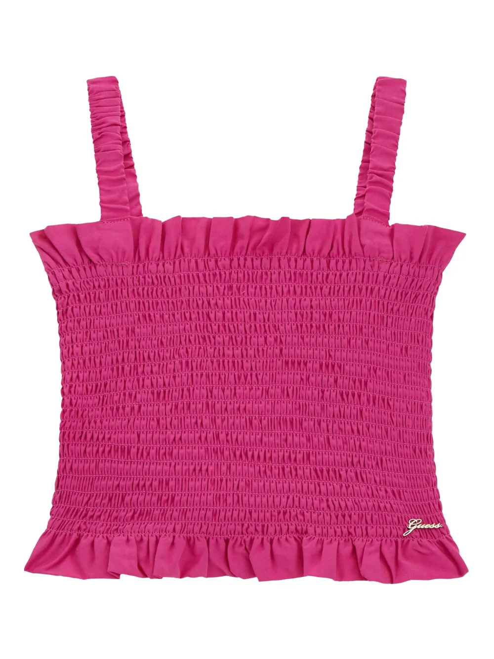 guess kids Gerafftes Trägershirt | Rosa | Image 1