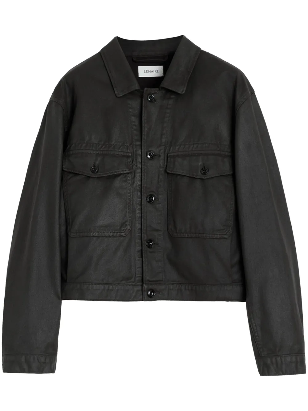 LEMAIRE chamarra Trucker | negro | Image 1