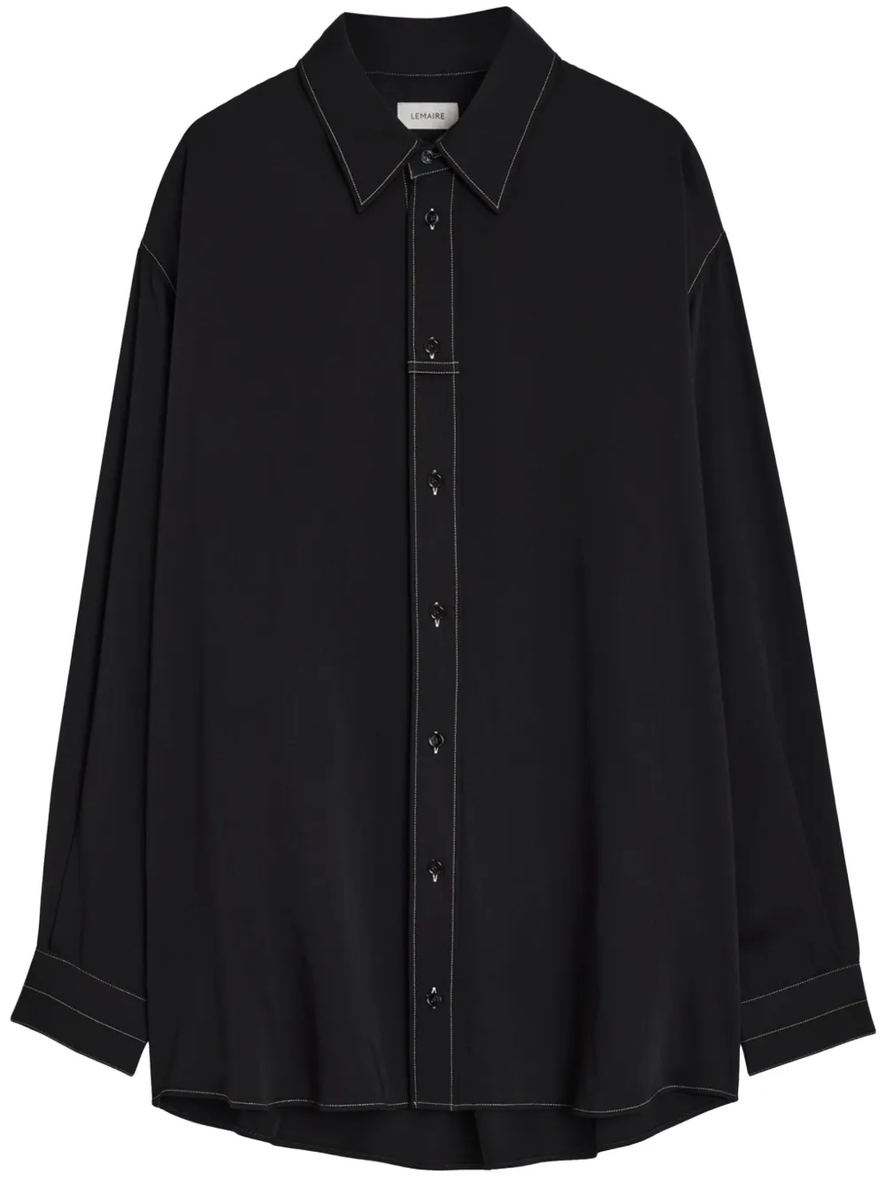 LEMAIRE camisa Loop | negro | Image 1