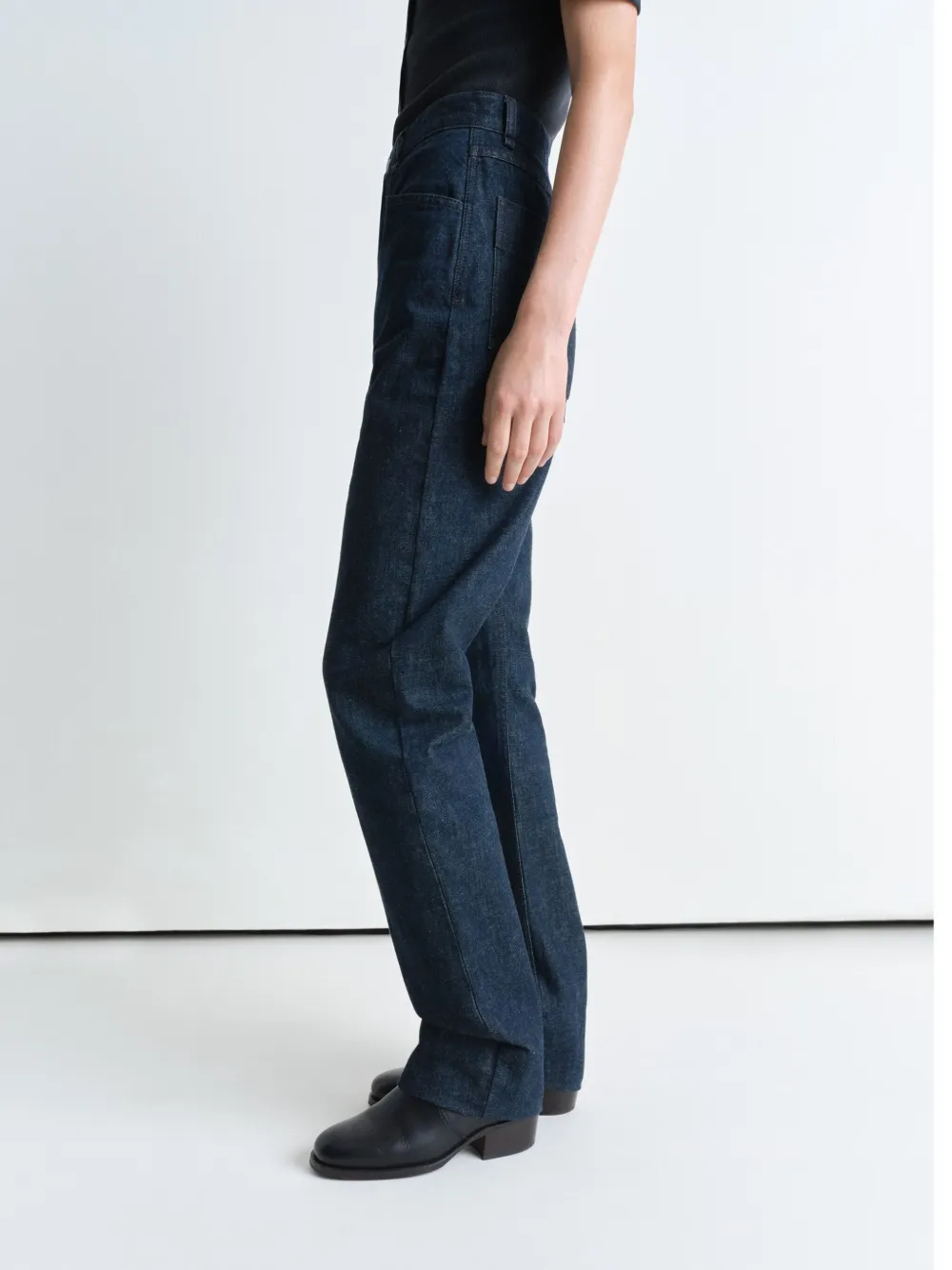 LEMAIRE Jeans met verlaagd kruis Blauw