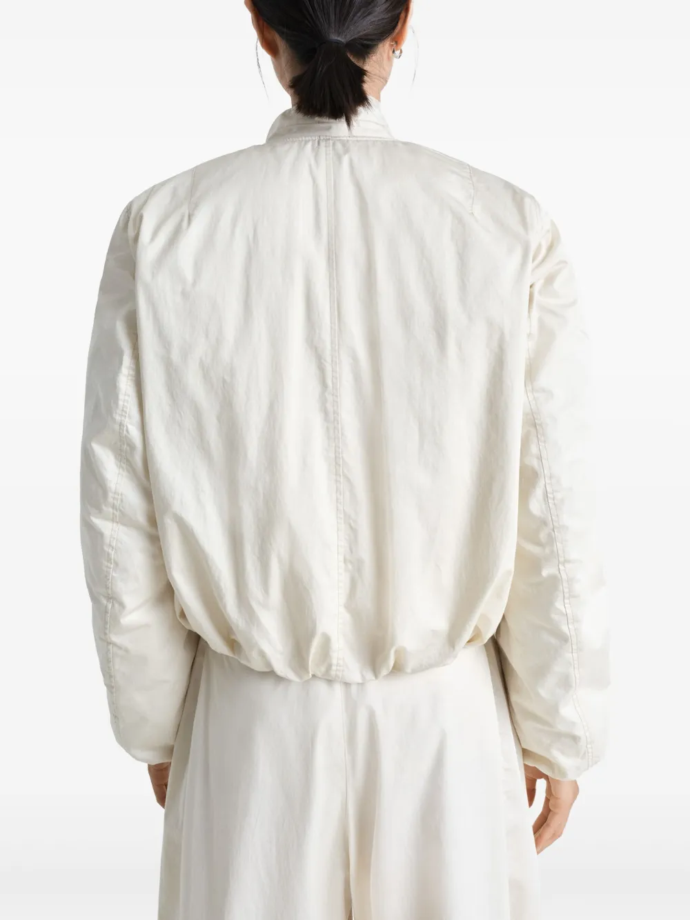 LEMAIRE Gewatteerd bomberjack Beige