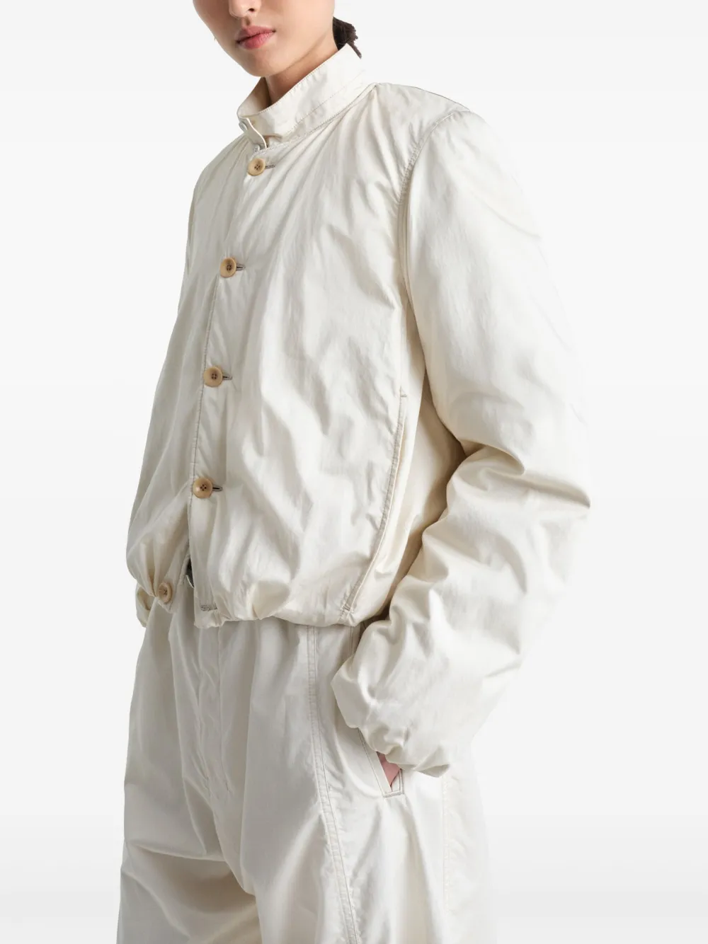 LEMAIRE Gewatteerd bomberjack Beige