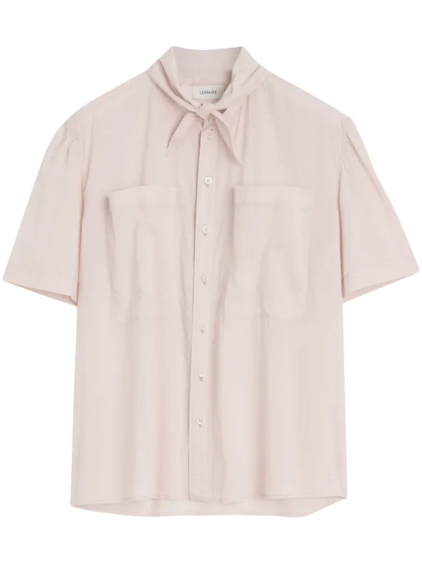 【関税込み】LEMAIRE ピンク Foulard 半袖Tシャツ 28360958_57773695_600.jpg