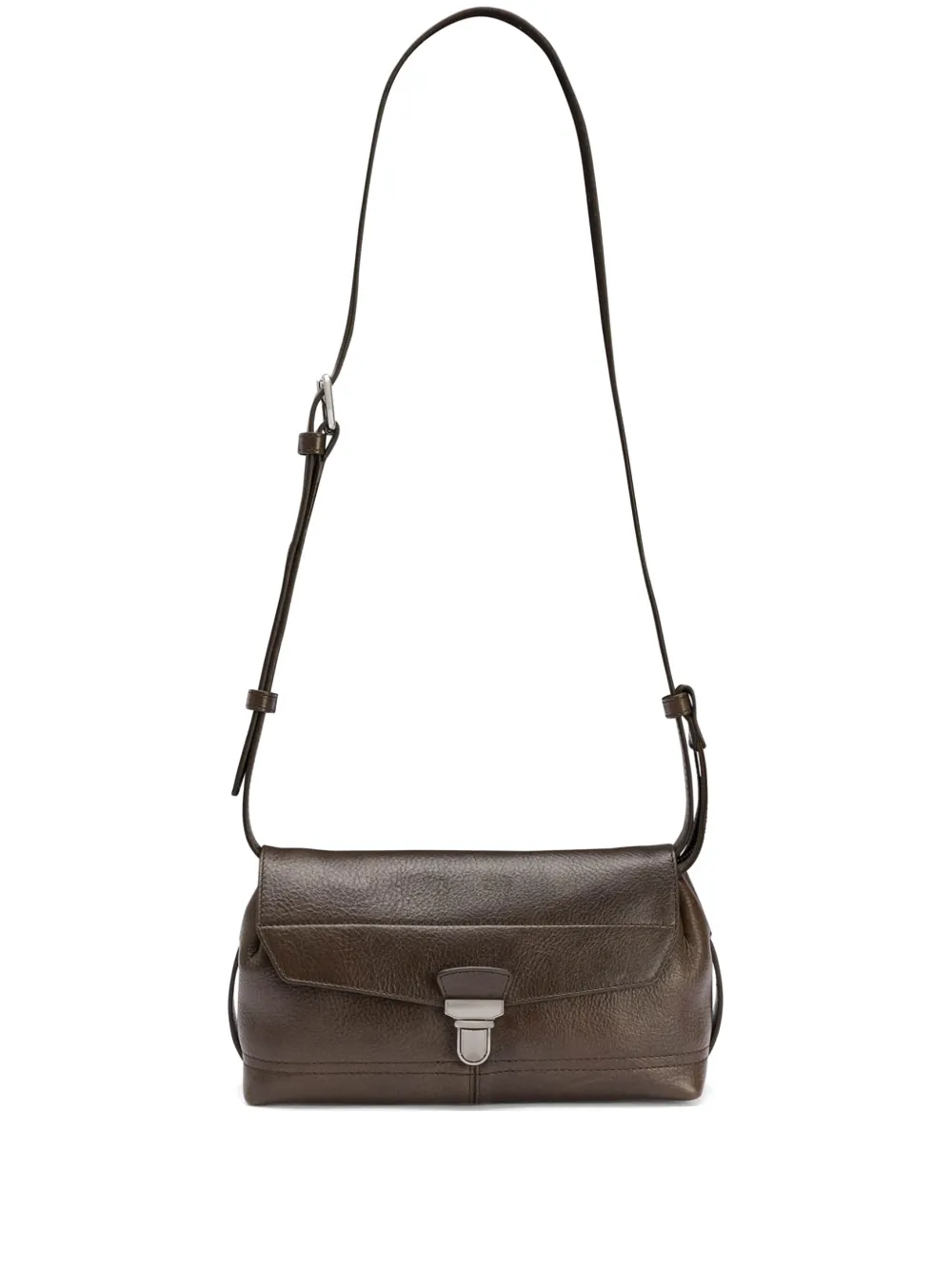 LEMAIRE Gear kleine schoudertas Bruin