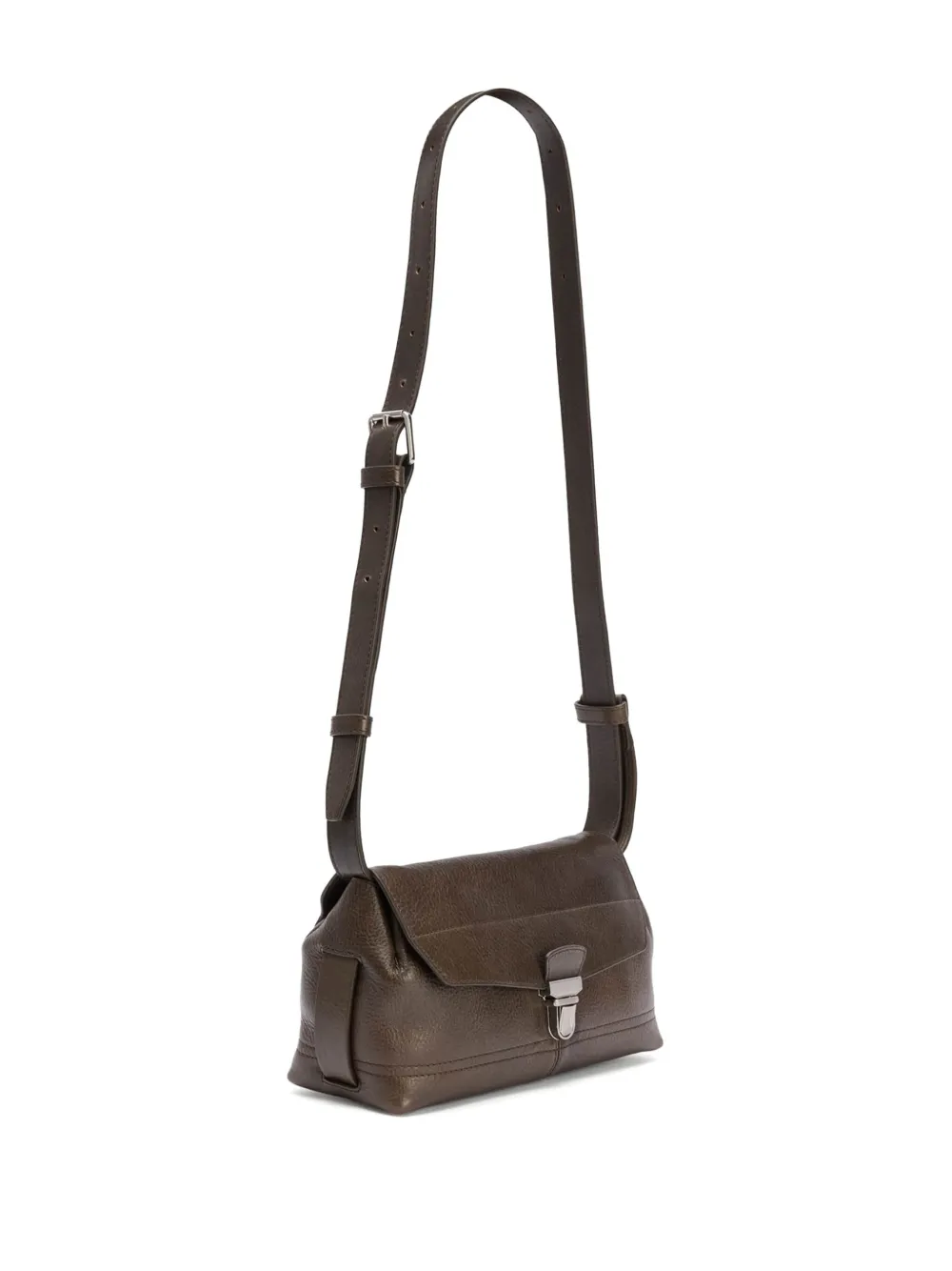 LEMAIRE Gear kleine schoudertas Bruin