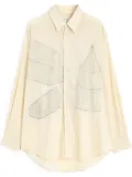 LEMAIRE x Philippe Weisbecker Relaxed shirt - Yellow