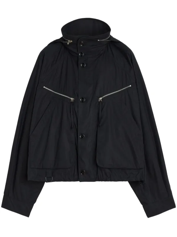 【関税込み】LEMAIRE ジャケット LEMAIRE レザージャケット | ブラック | FARFETCH JP