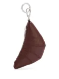 LEMAIRE mini Croissant keyring - Brown
