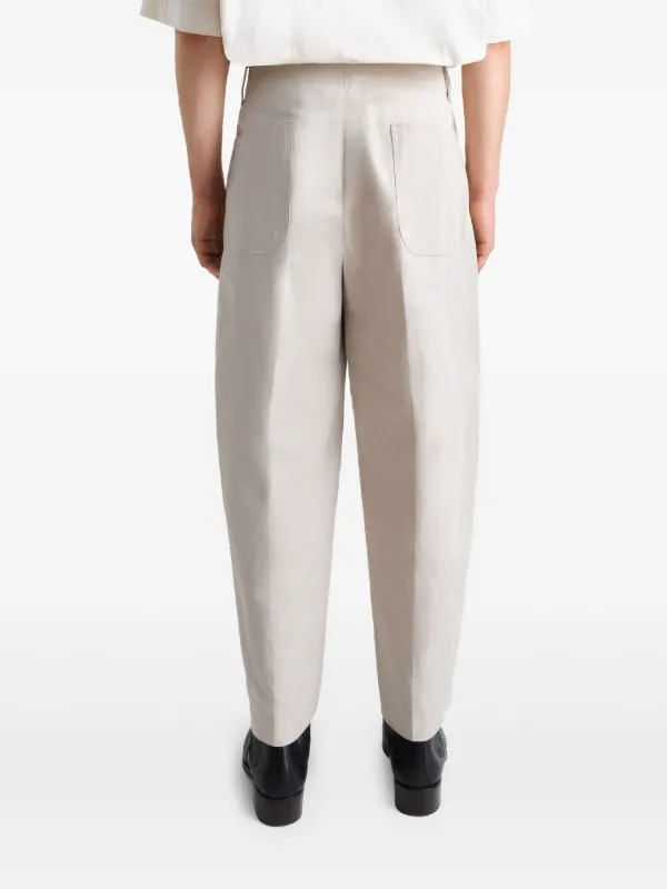 【期間限定特価】 Trousers Chino Big LEMAIRE | FARFETCH | Neutrals パンツ
