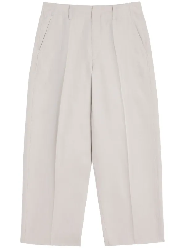 Lemaire｜CHINO PANTS (FOLDED WAISTBAND PANTS (PA1187 LF1 Muhsroom Maxi Chino Pants | LEMAIRE