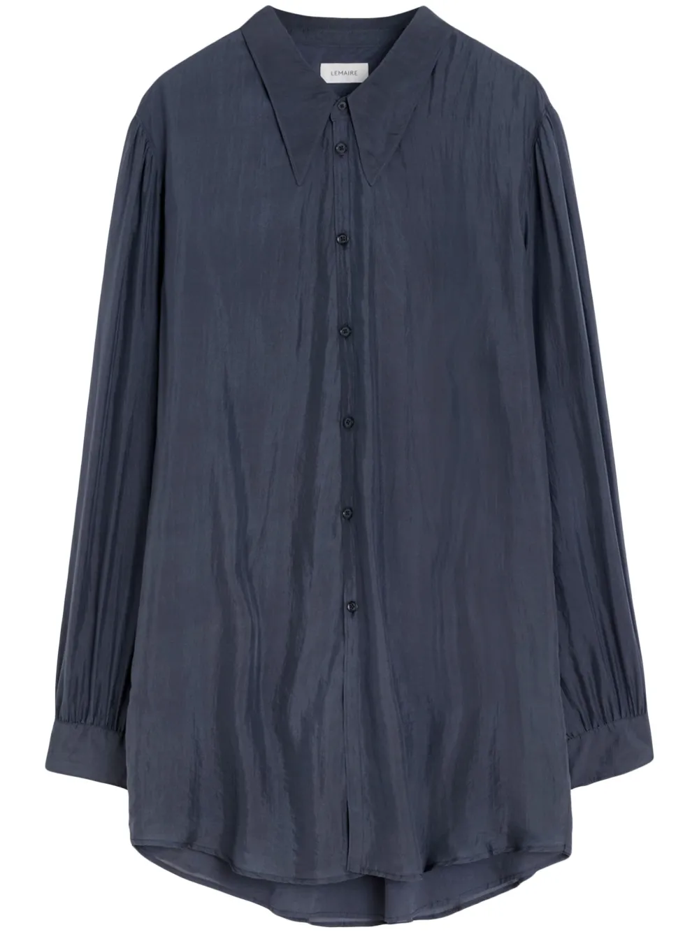 LEMAIRE camisa con cuello de pico | gris | Image 1