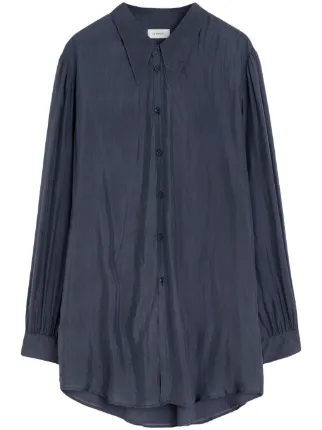 【新品】LEMAIRE Gray Pointed Collar Shirt 34 28360995_57773559_322.jpg