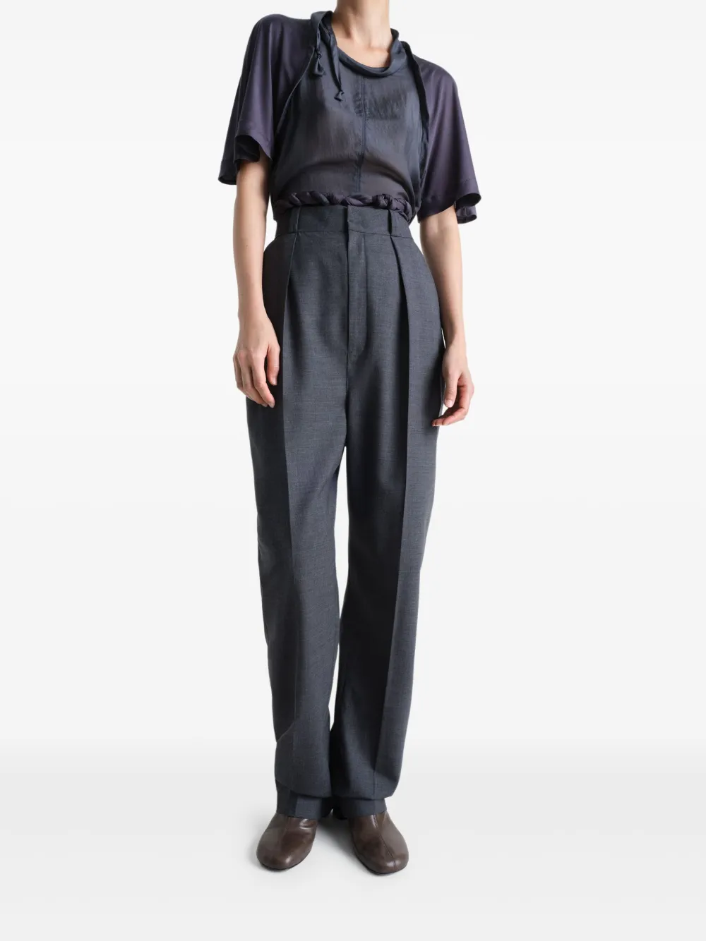 LEMAIRE Jeans met verlaagd kruis Grijs