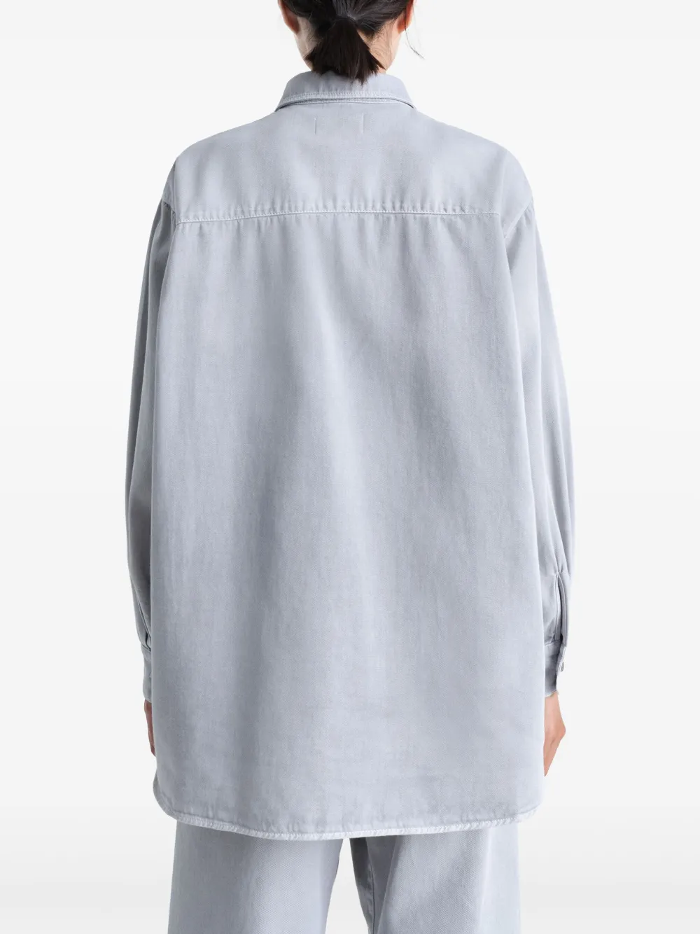 LEMAIRE Ruimvallende blouse Grijs