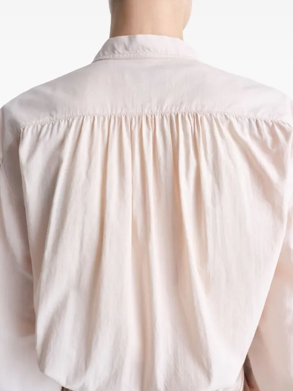 Pink Fitted Shirt by LEMAIRE on Sale