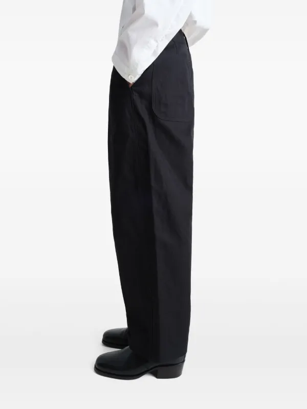 【在庫あり】 LEMAIRE FARFETCH | Black | Chinos loose-fit パンツ