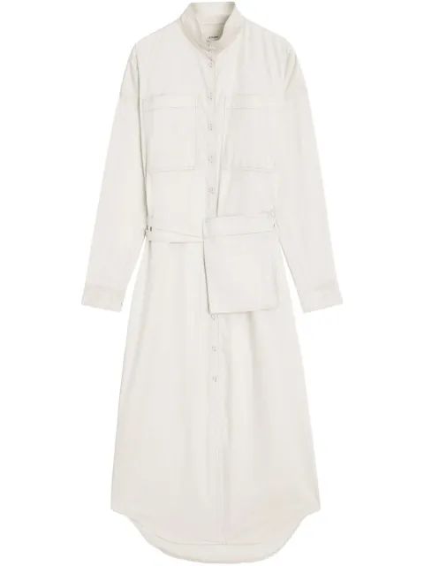 LEMAIRE belted maxi short dress