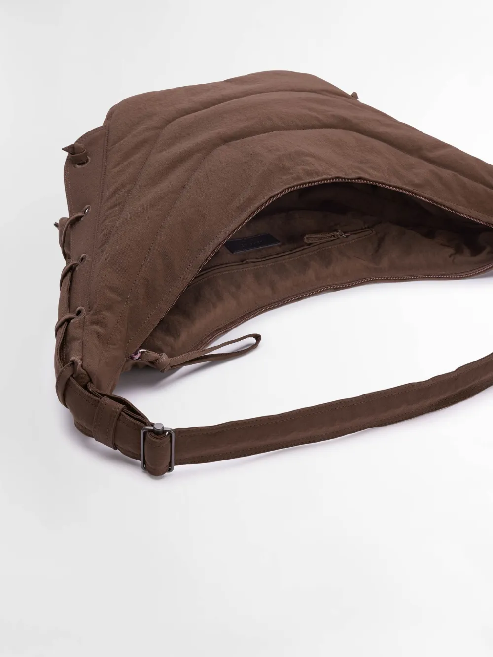 LEMAIRE Soft Game schoudertas Bruin
