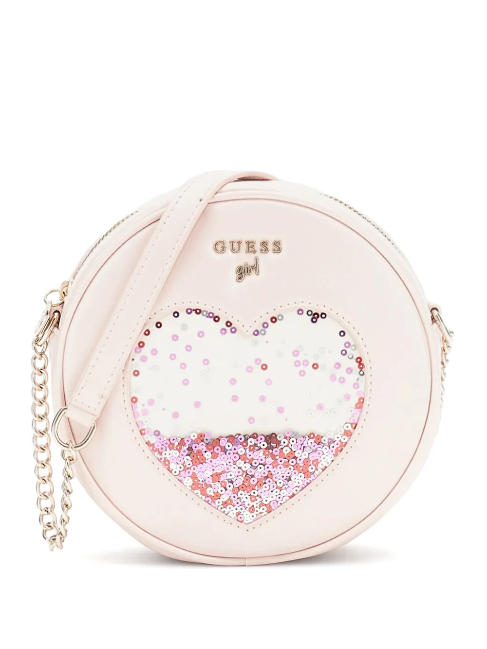 Guess kids Heart Circle tas Roze