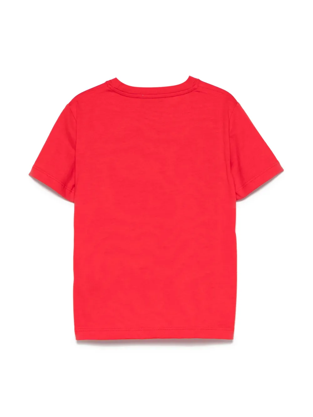 Golden Goose Kids T-shirt met geborduurd logo - Rood